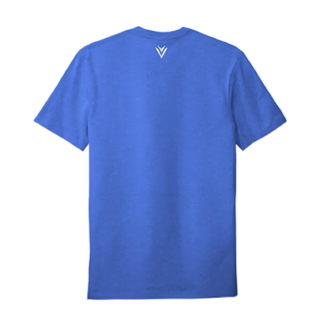 Triton - Men's Performance Tee -  Blue Tang