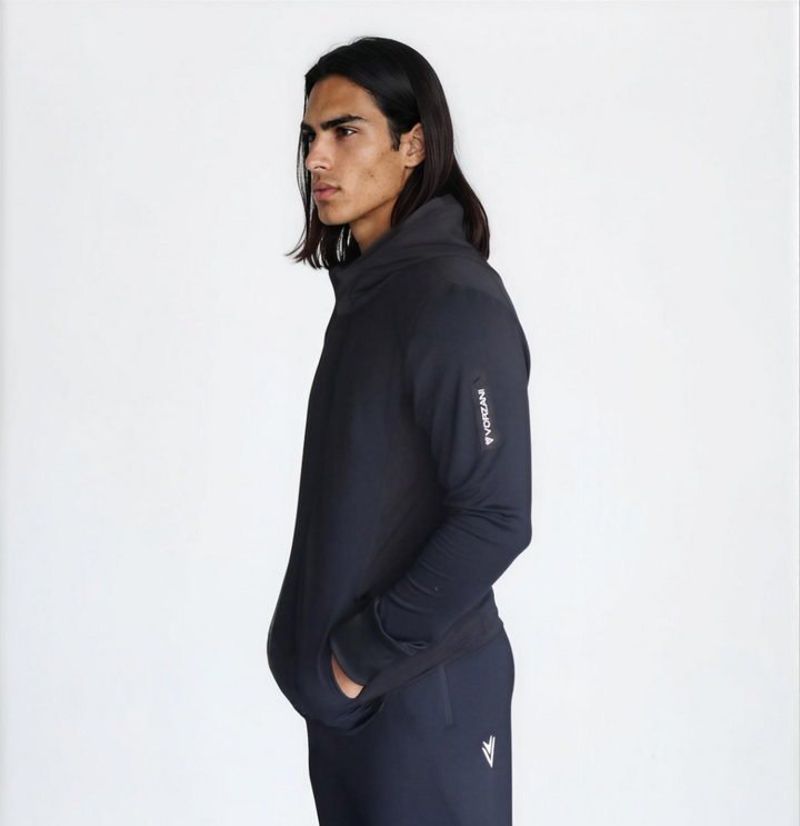 Manta Ray - Athletic Performance Jacket - Magnetic Hoodie/Converts 2 Backpack
