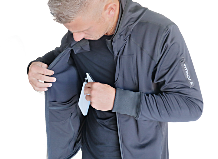 Manta Ray - Pickleball/Travel Jacket - Magnetic Hoodie/Converts 2 Backpack