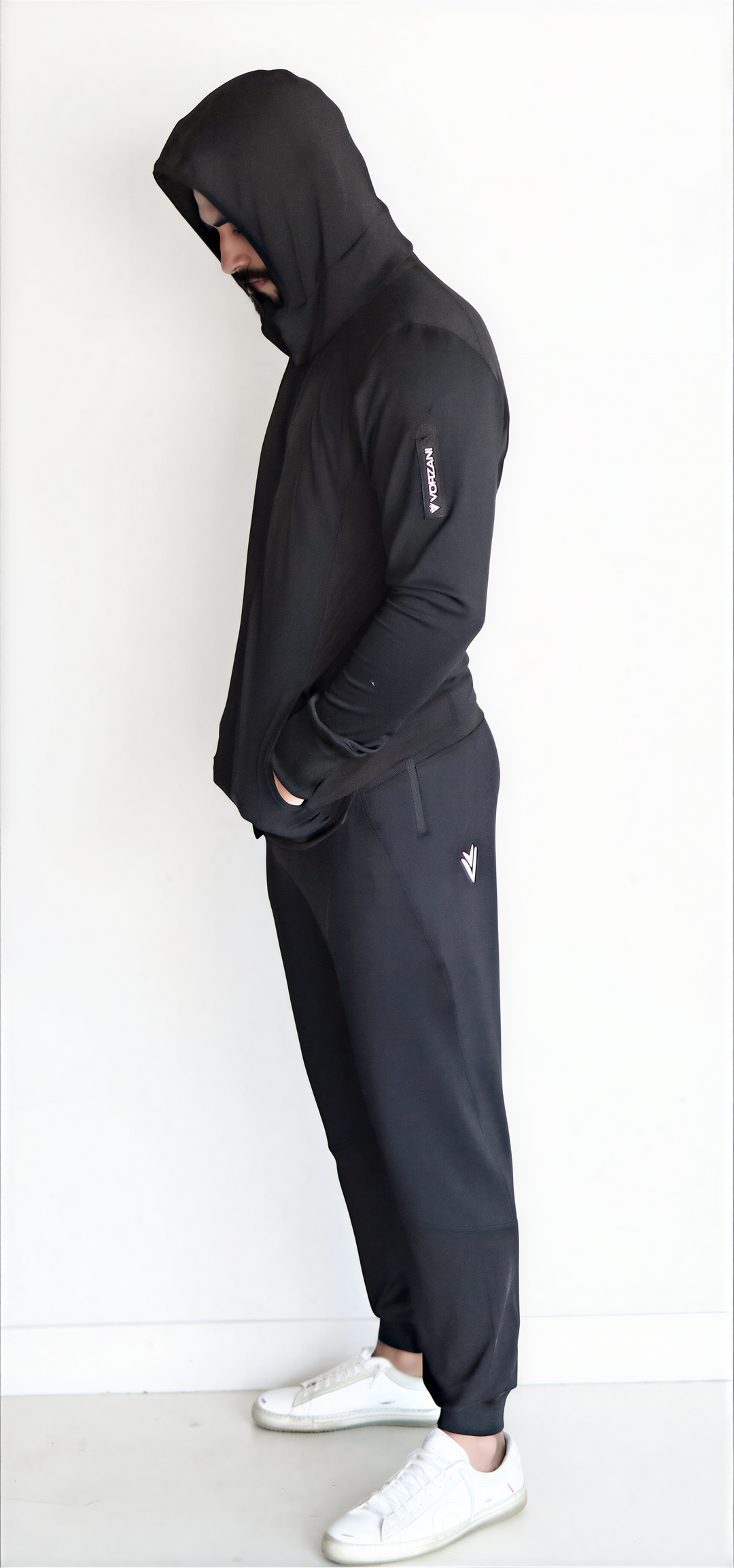 Manta Ray - Athletic Performance Jacket - Magnetic Hoodie/Converts 2 Backpack