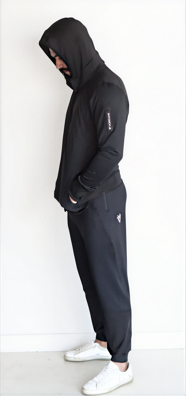 Manta Ray - Athletic Performance Jacket - Magnetic Hoodie/Converts 2 Backpack
