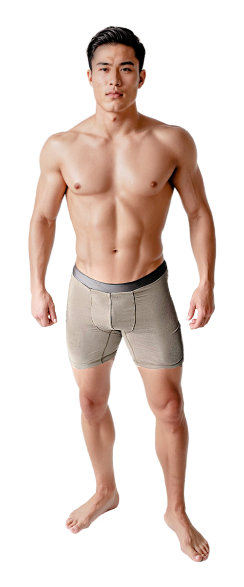 Boxer Brief w/ Athletic Suspension Sling (Green Moray)