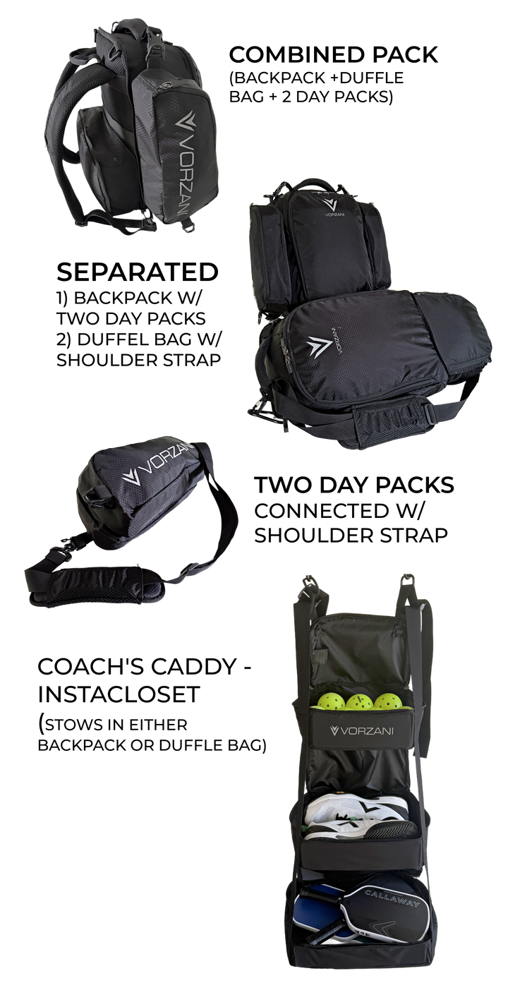 Octopode Pickleball-Fitness-Travel Pack (PRE-ORDER ONLY)