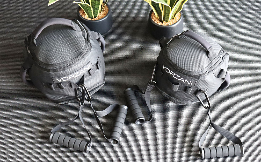 VORZANI Fit Sphere + App Bundle (11.5 Inch) — Covering, Handle Kit + 12 Months of the App · Weighted Ball Sold Separately
