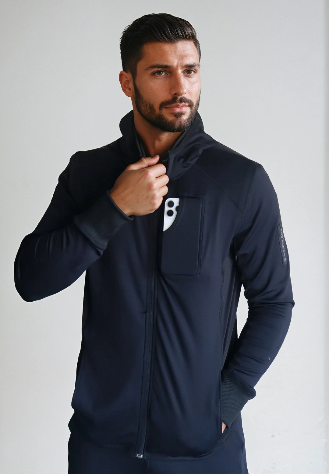 Manta Ray - Athletic Performance Jacket - Magnetic Hoodie/Converts 2 Backpack