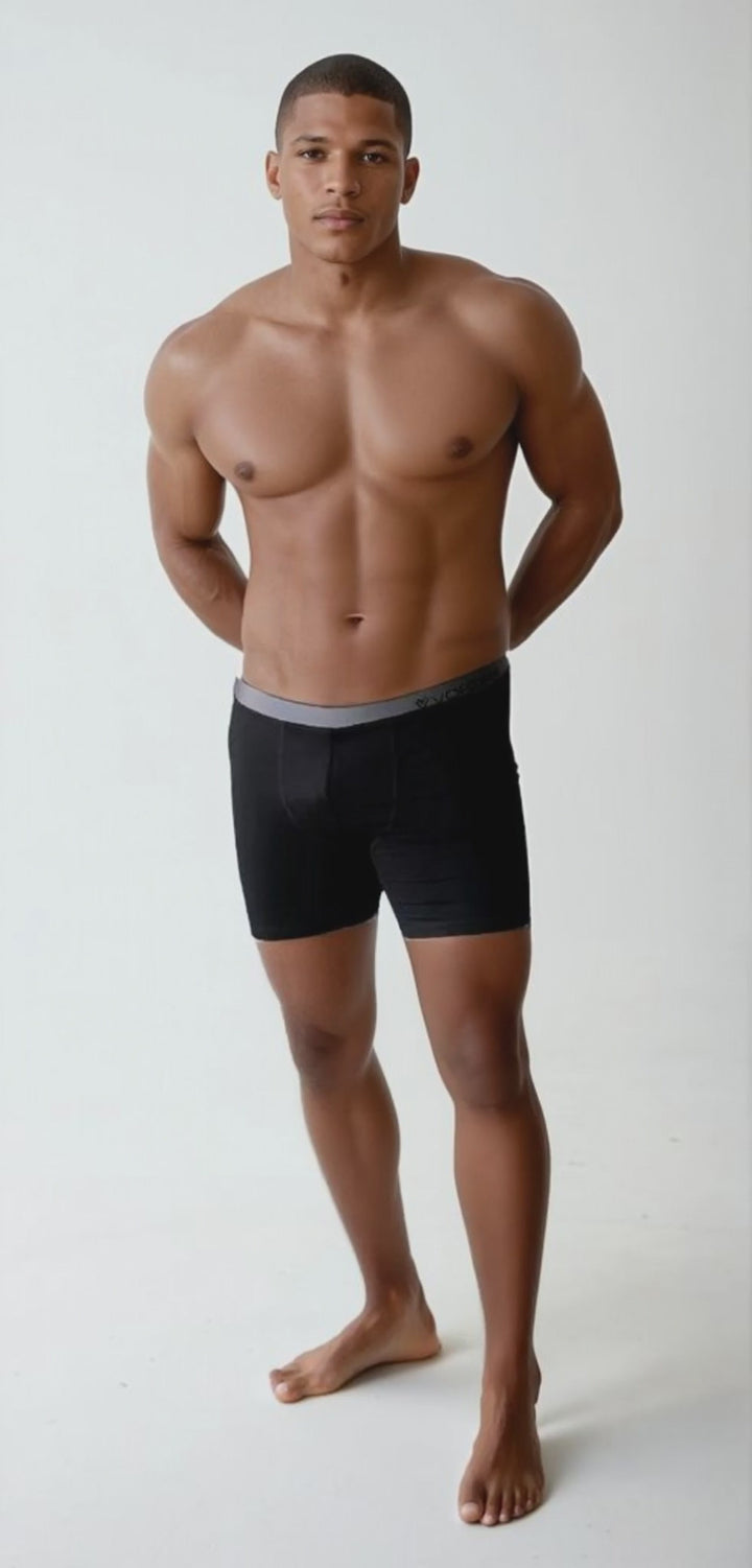 Boxer Brief w/ Athletic Suspension Sling (Orca Black)