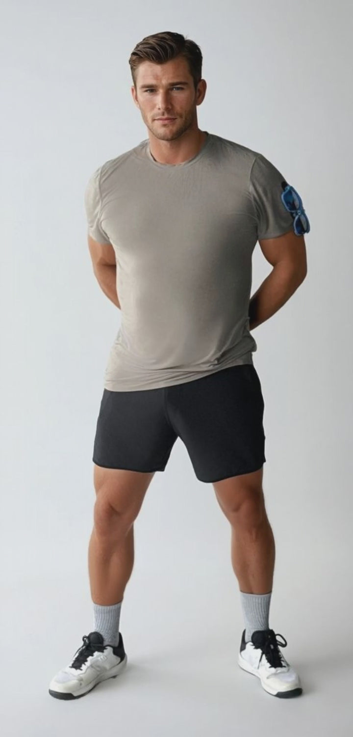 Triton Performance Tee - Green Moray