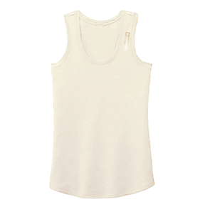 Triton - Women's Performance Racerback Tank - Beluga White